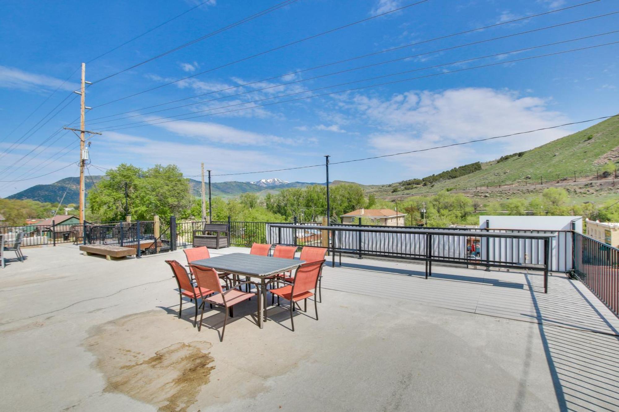 Lava Hot Springs Studio With Deck Walk To Hot Pools Екстер'єр фото